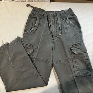 Abercrombie and Fitch Boys’ Gray Cargo Pants